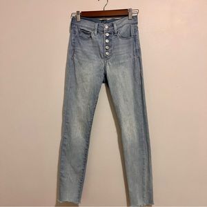 Gap Denim Women’s Jeggings - Blue Light Wash High Wasted Size 2/26R